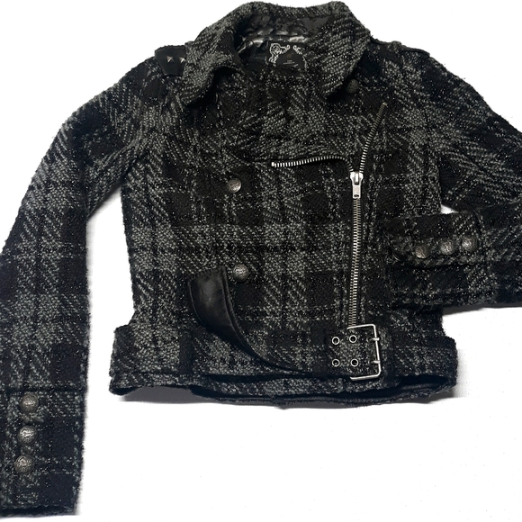 guess plaid jacket